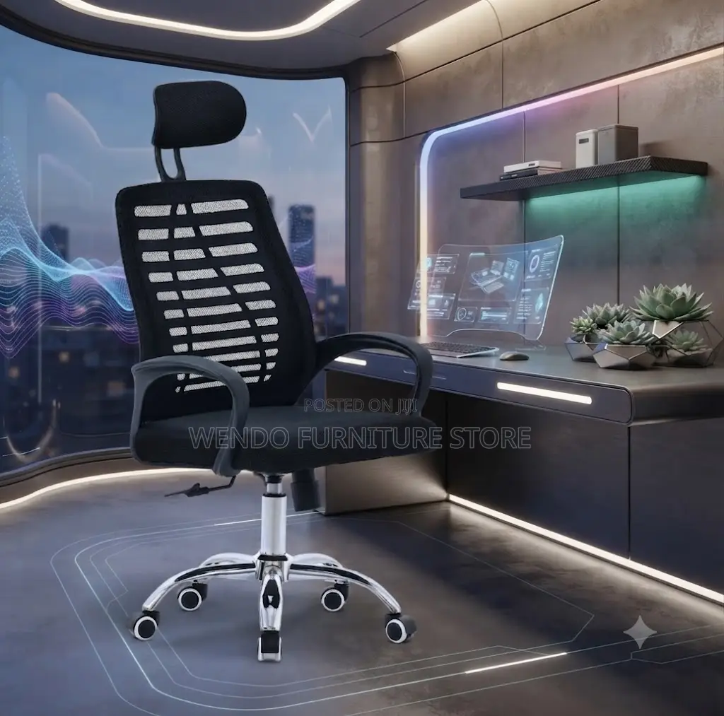 Office Chairs; Clerical Home Office Adjustable Headrest Seat