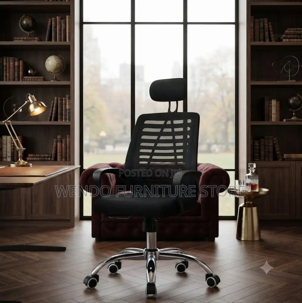 Office Chairs; Clerical Home Office Adjustable Headrest Seat