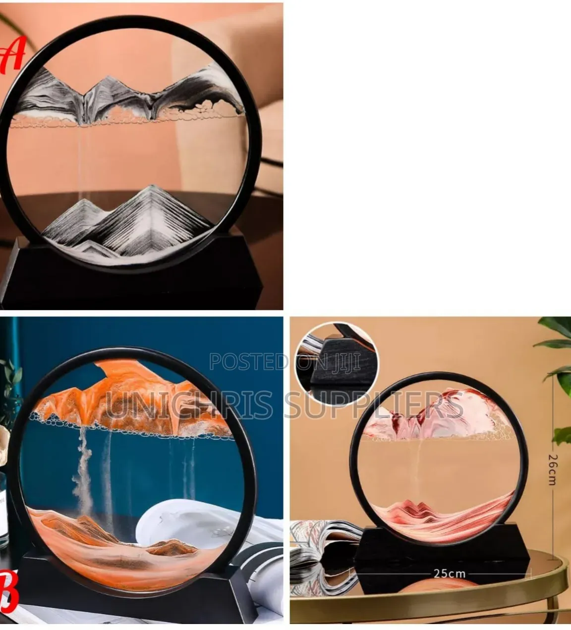 *Moving Sand Scape Decor*