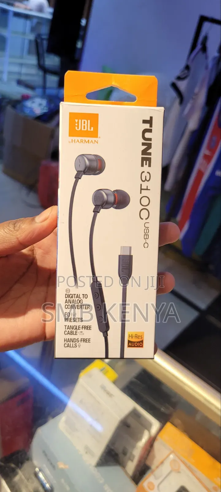 JBL Tune 310C USB-C Wired Earbuds