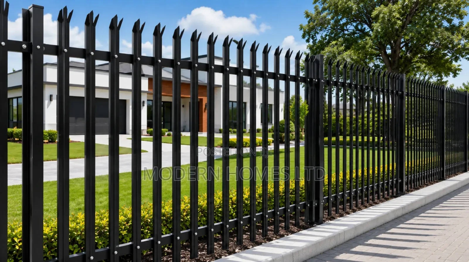 Secure Your Property With Premium Steel Fence Panels, Strong Stylish