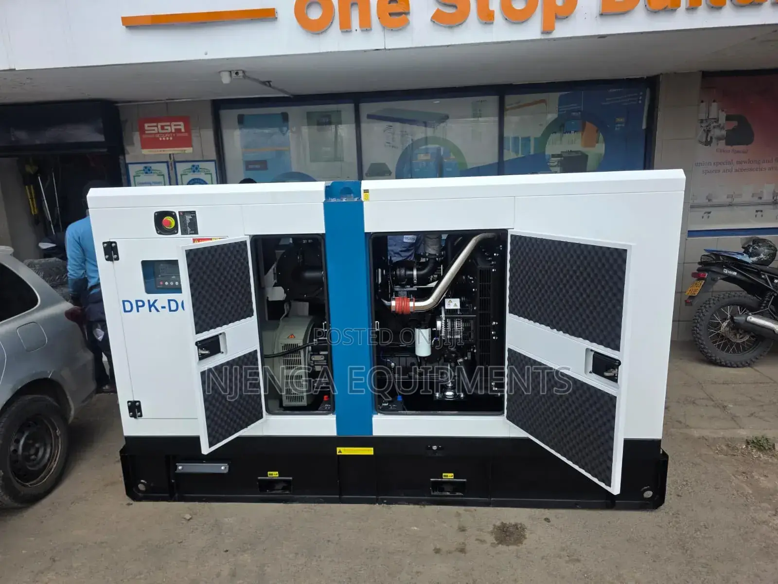 Cummins DPK-DC-170 Soundproof Diesel Generator