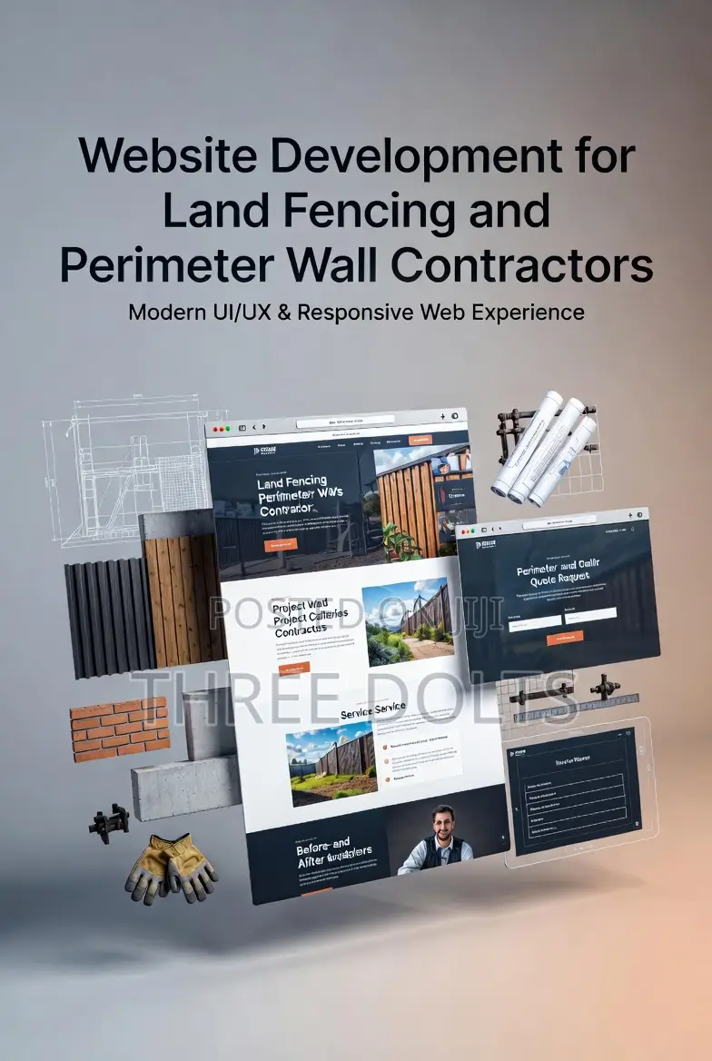 Website Development for Land Fencing and Perimeter Wall Contractors