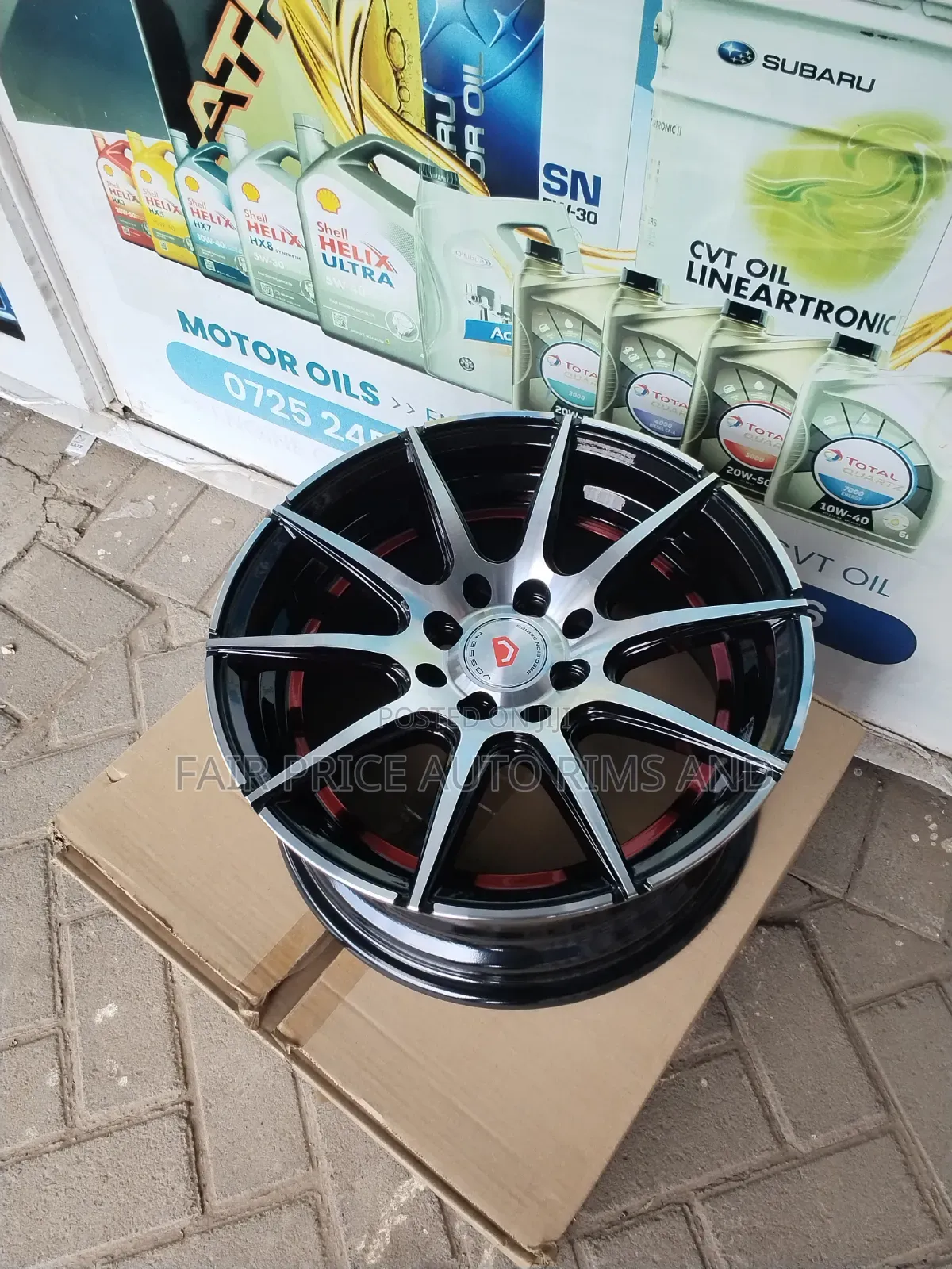 Size 15/8 Universal Sports Rims