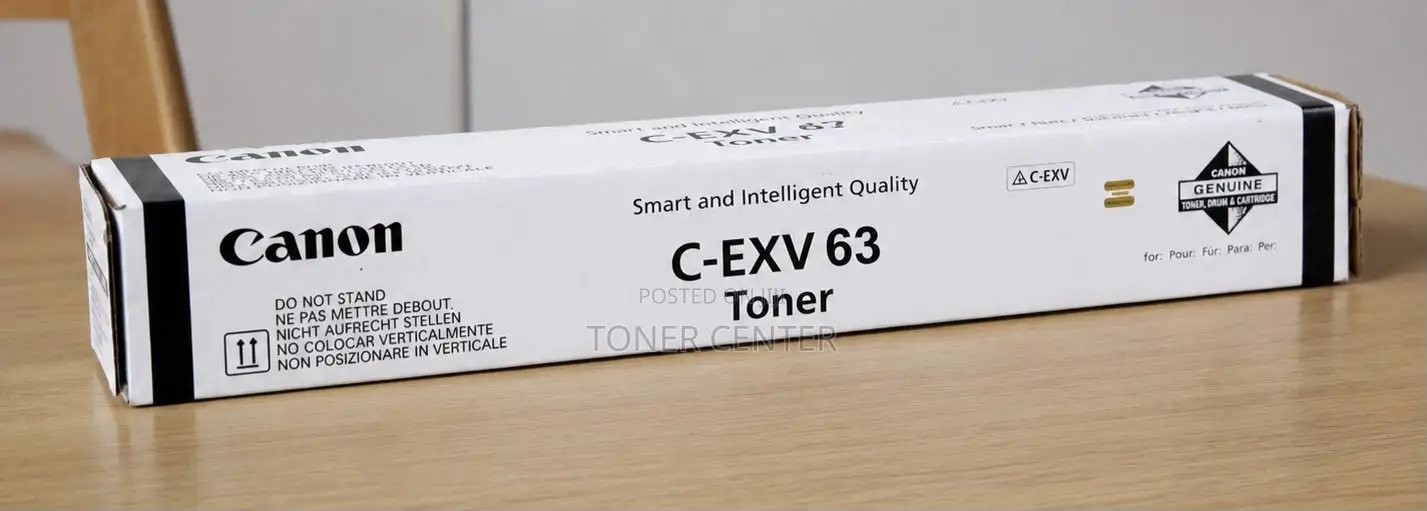 Canon EXV 63 Black Toner (C-Exv 63) Trusted Original Performance