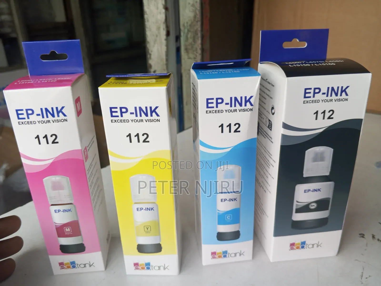 Epson 112 EcoTank Pigment Black Ink Bottle