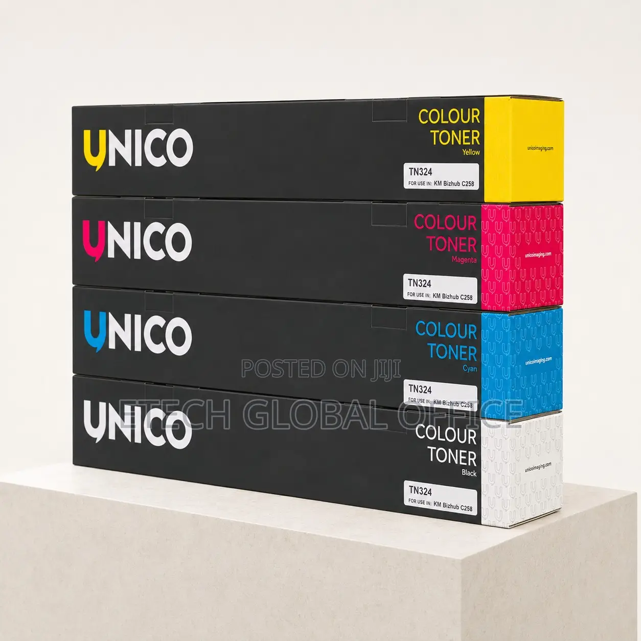 Unico TN-324 Toner for Bizhub C258, C308 and C368
