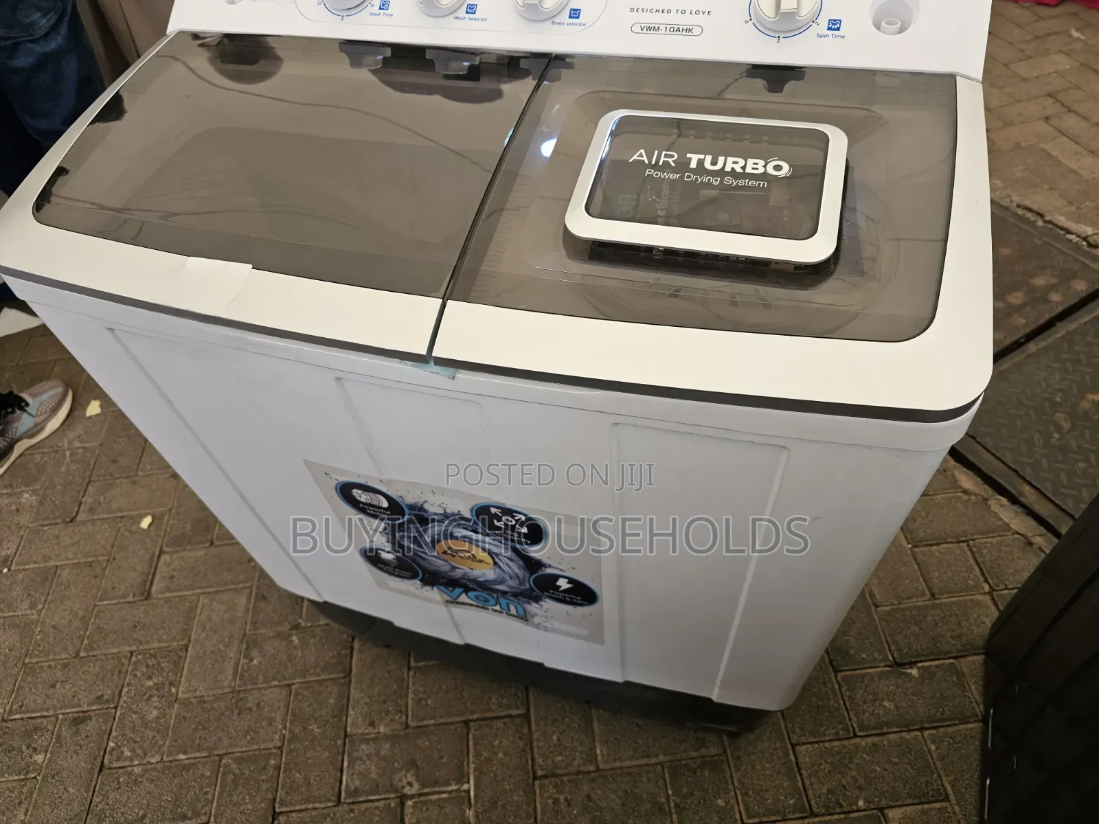 Von 10kg Twin Tub Washing Machine New!