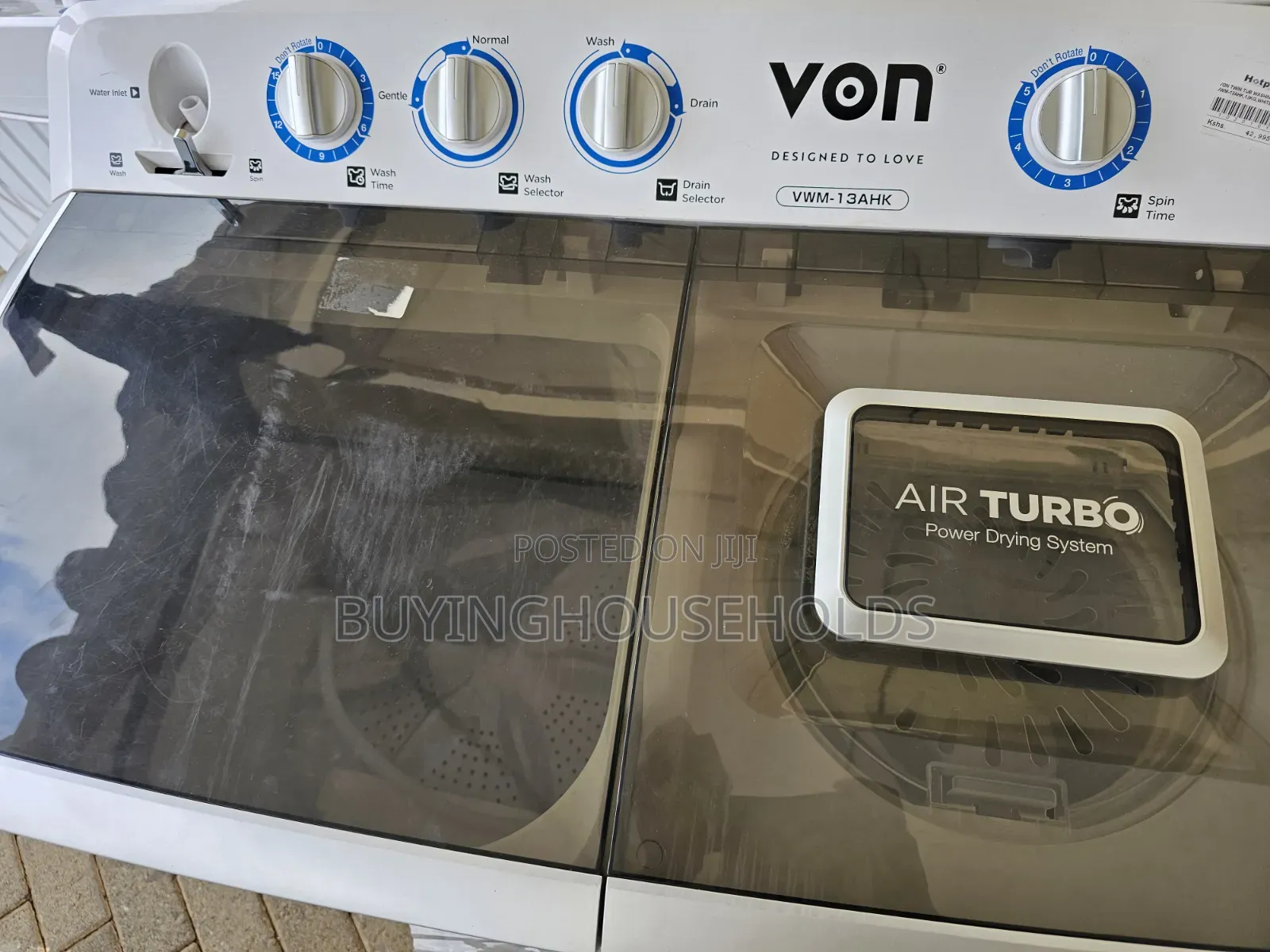 Von 13kg Twin Tub Washing Machines New