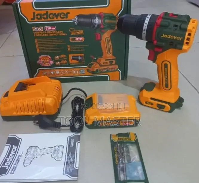 Jadever 20V Brushless Impact Drill
