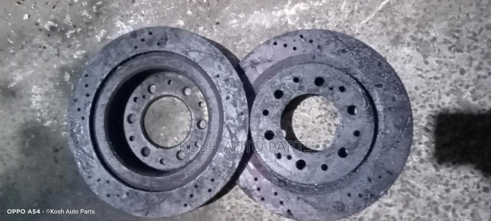 Rear Brake Discs Toyota Land Cruiser Prado 250
