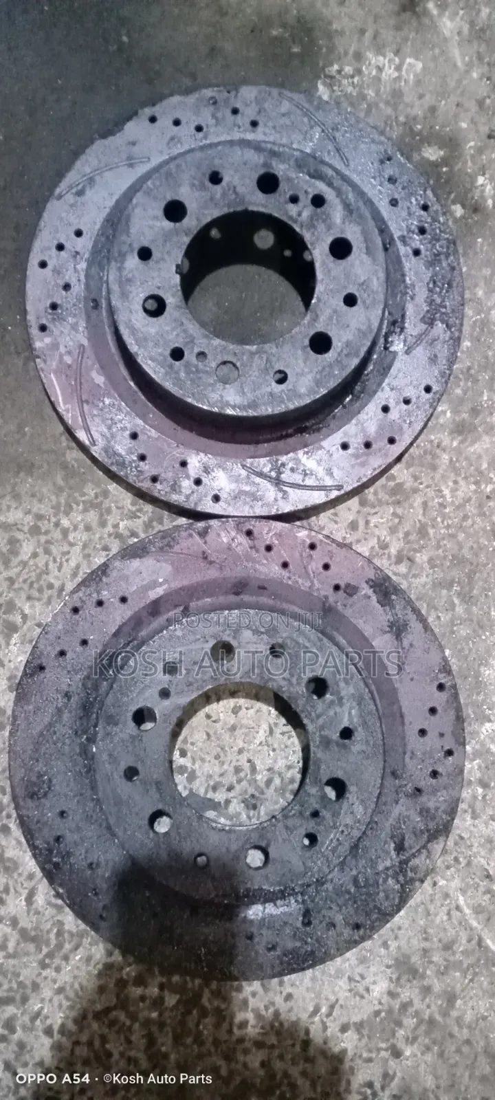 Rear Brake Discs Toyota Land Cruiser Prado 250