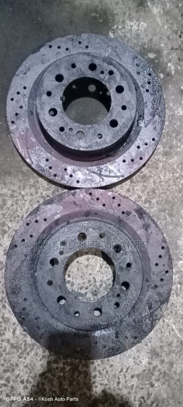 Rear Brake Discs Toyota Land Cruiser Prado 250