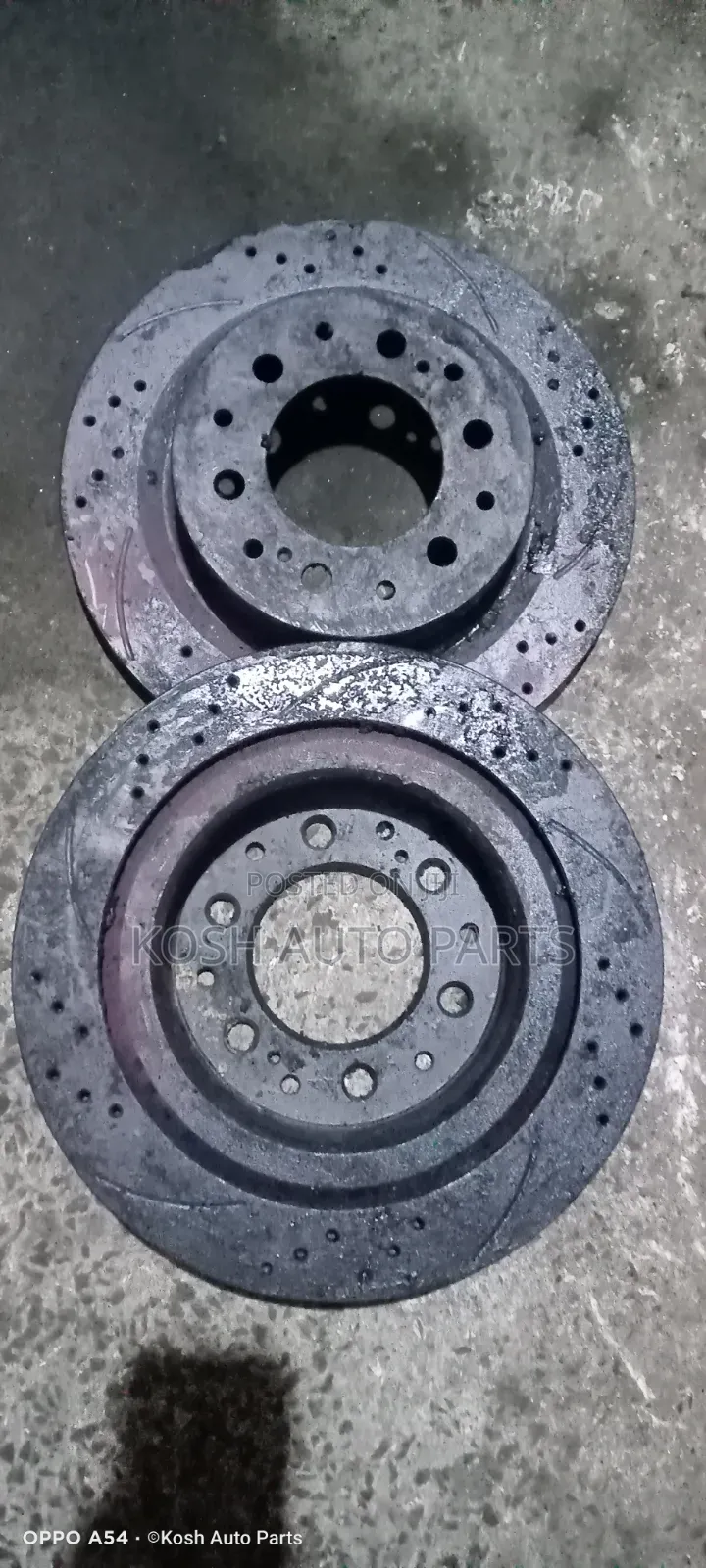 Rear Brake Discs Toyota Land Cruiser Prado 250