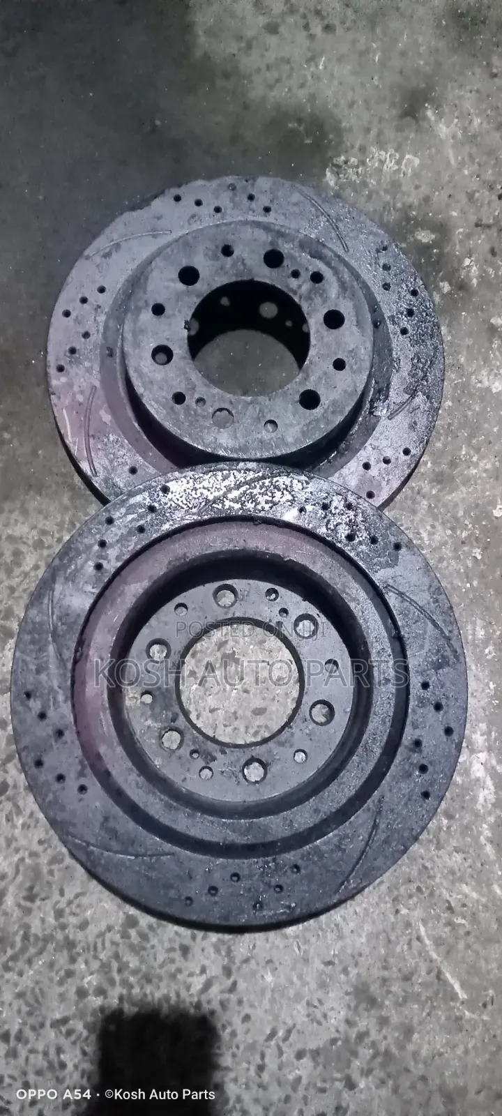 Rear Brake Discs Toyota Land Cruiser Prado 250