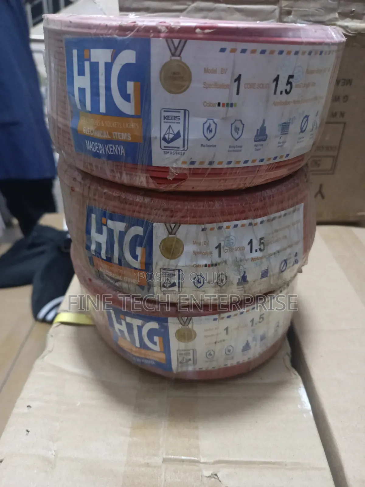 HTG 1.5mm 90m Core Cable