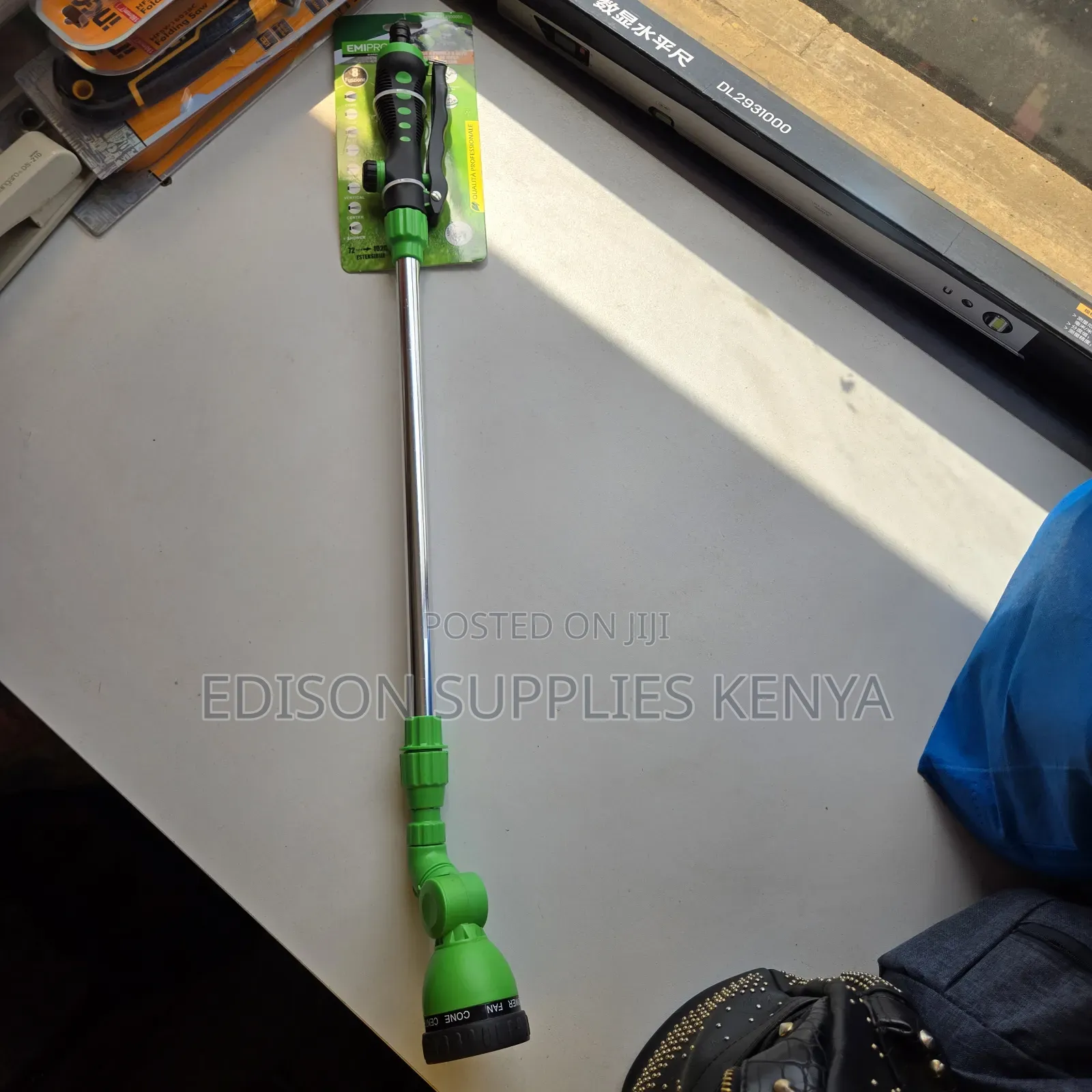Water Spray Gun Long Arm Watering Wand Spray Nozzle Garden Hose Pipe