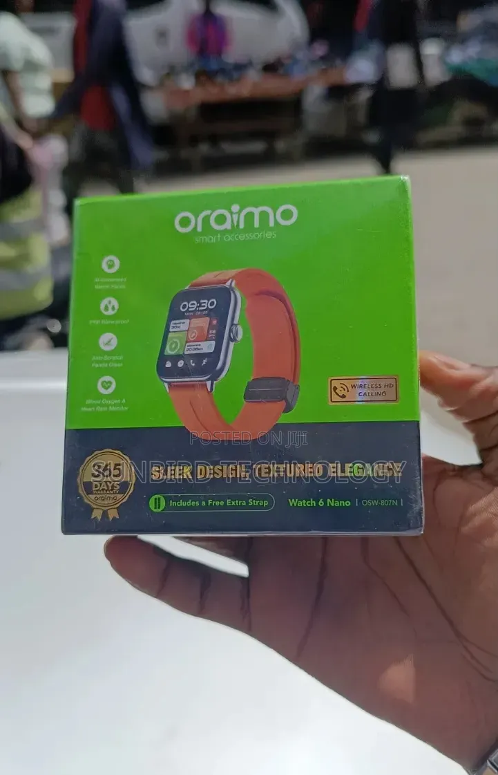 Oraimo Anti+scratch Panda Glass Osw-807n Watch 6 Nano Smartwatch