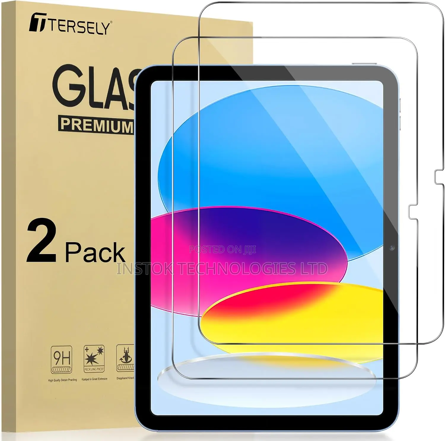 T Tersely 2-Pack Screen Protector for iPad 11 A16 10th Gene