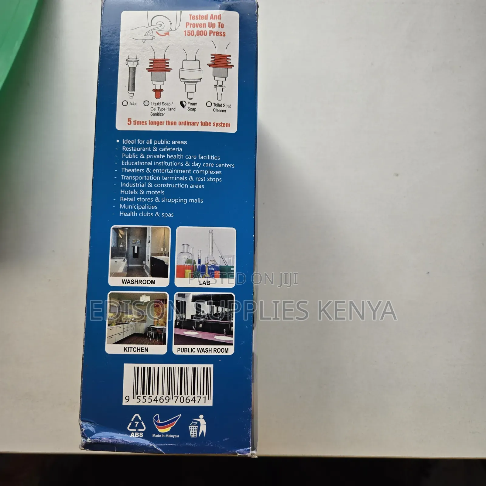 Foam Soap Dispensers Refillable Foaming Bottle Dispenser 1 Litre