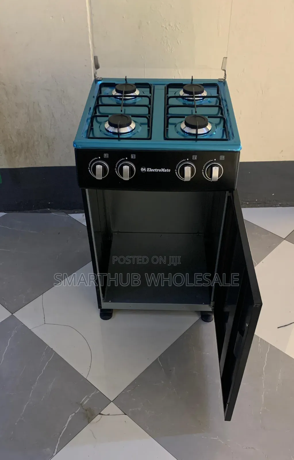 50*55 Electromate Full Gas Standing Cooker With Gas Compatiment