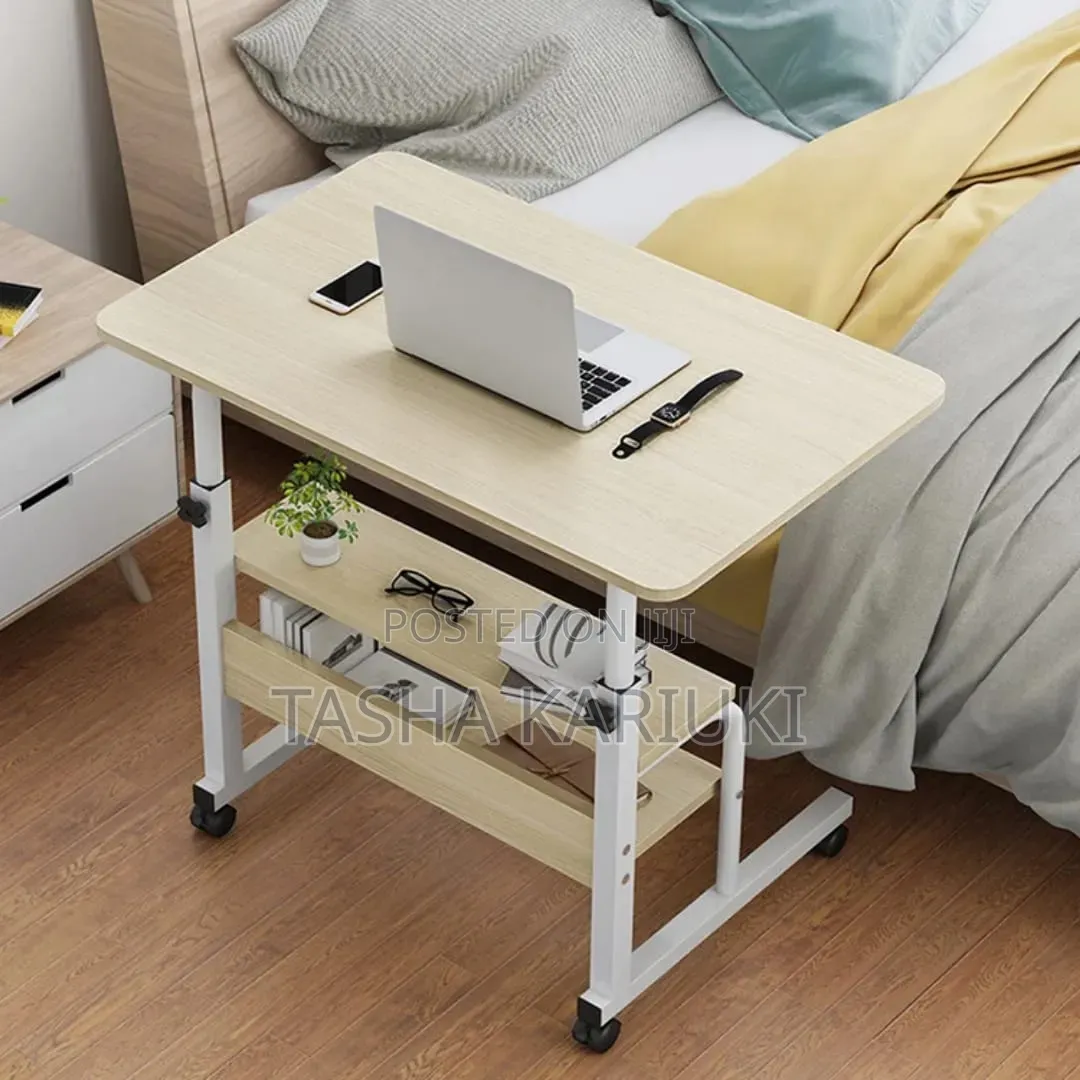 Adjustable and Movable Laptop Table