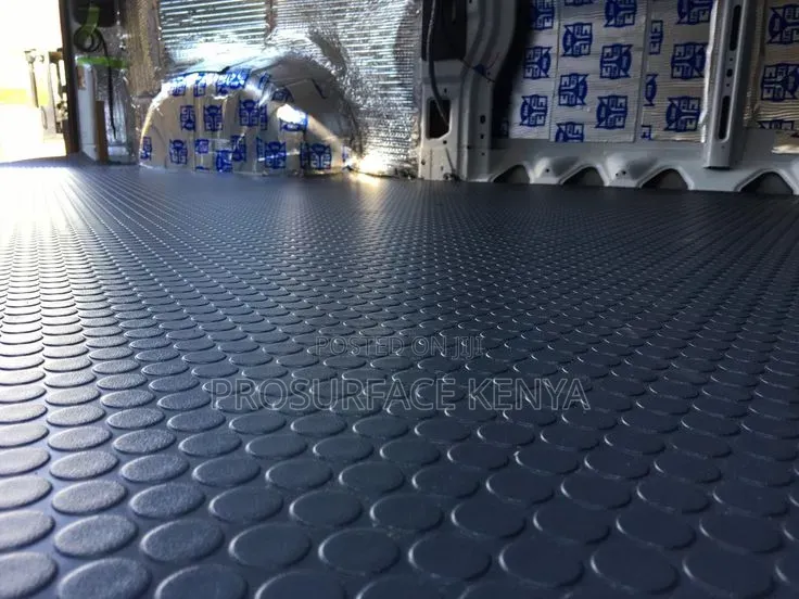Industrial Coin Rubber Mat – Tough, Stylish Built to Last