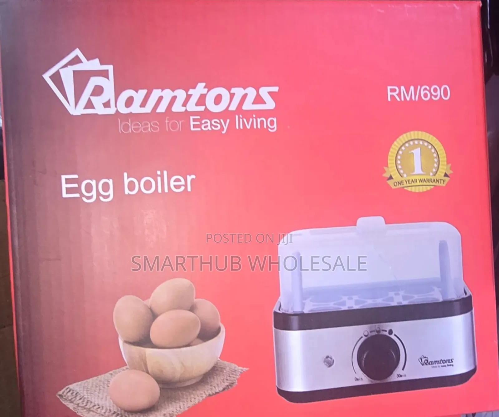 Ramtons Rm690 Egg Boiler