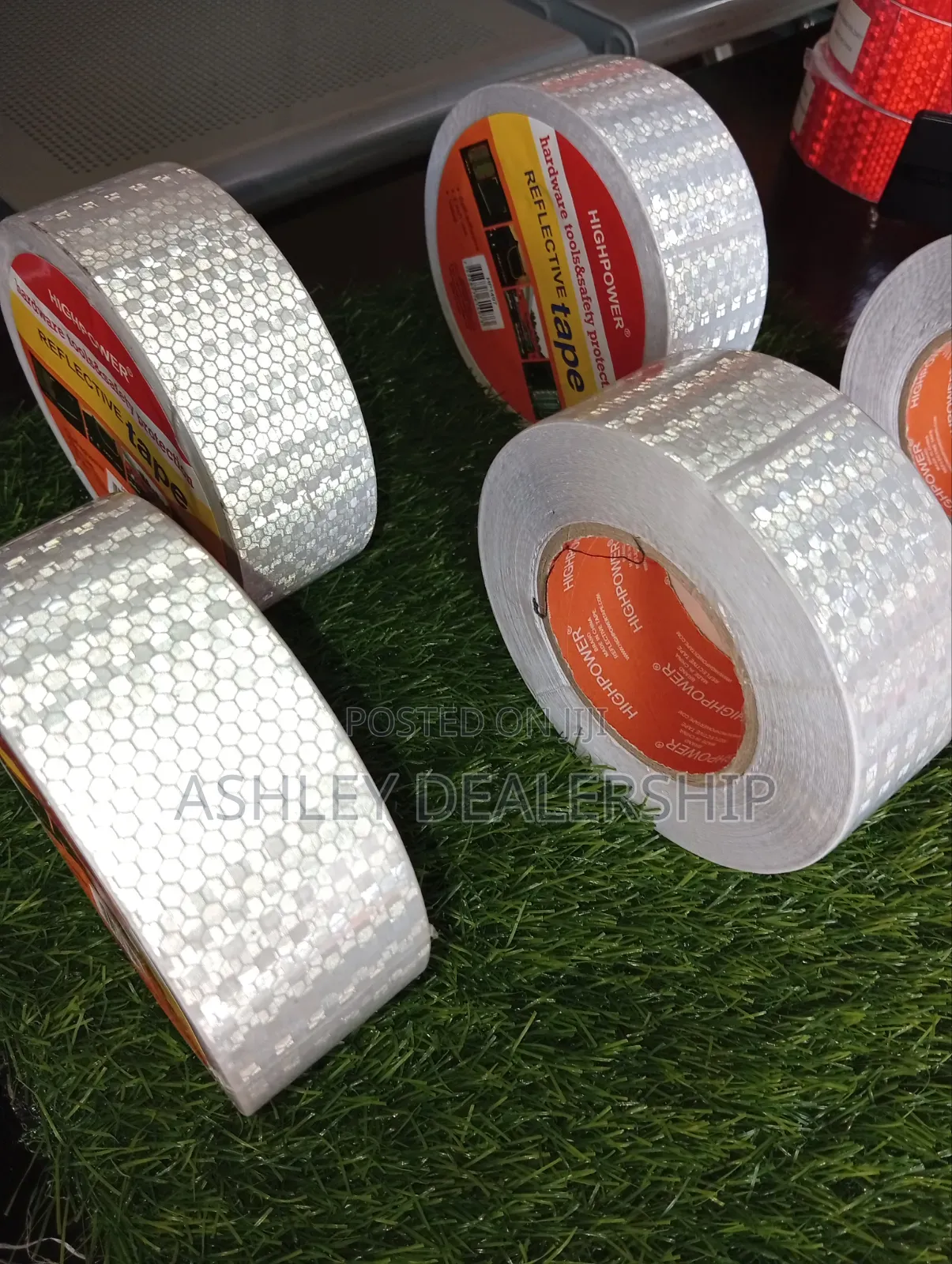 White Honeycomb Reflective Tape.
