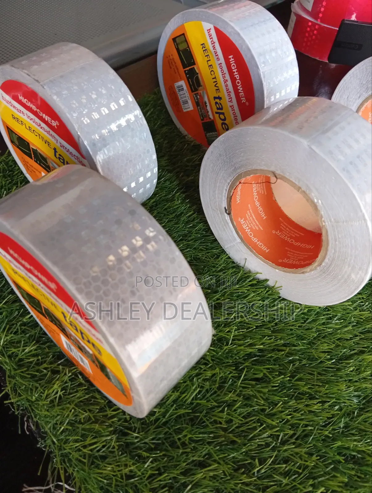 White Honeycomb Reflective Tape.
