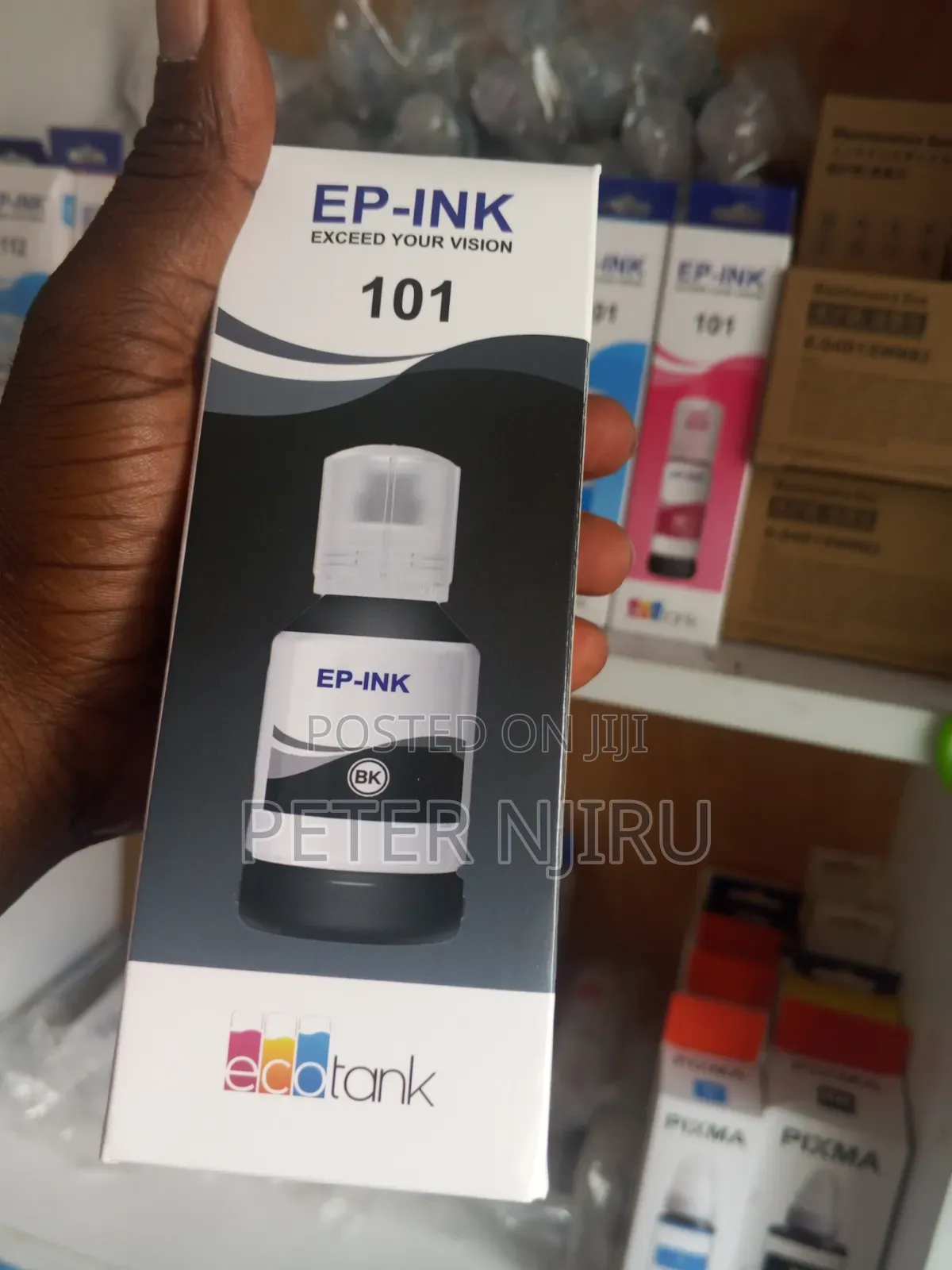 Epson 101 EcoTank Black Ink Bottle - 127ml (
