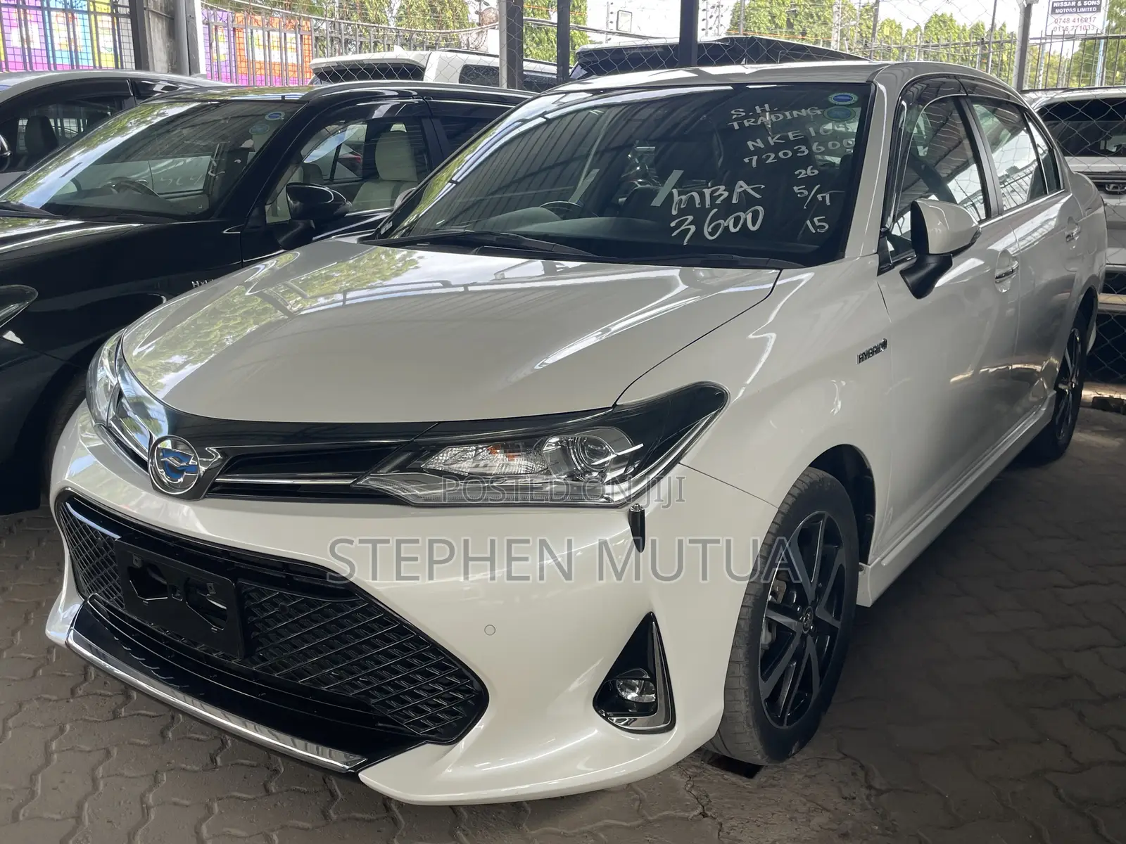 Toyota Axio 1.5 Hybrid 2WD 2019 White