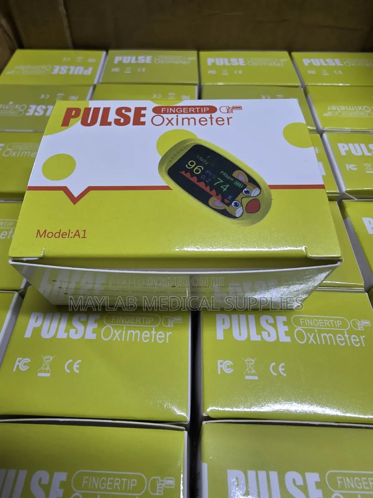 Paediatric Finger Pulse Oximeter-Child SPO2 Oxygen Pulse Rate Monitor