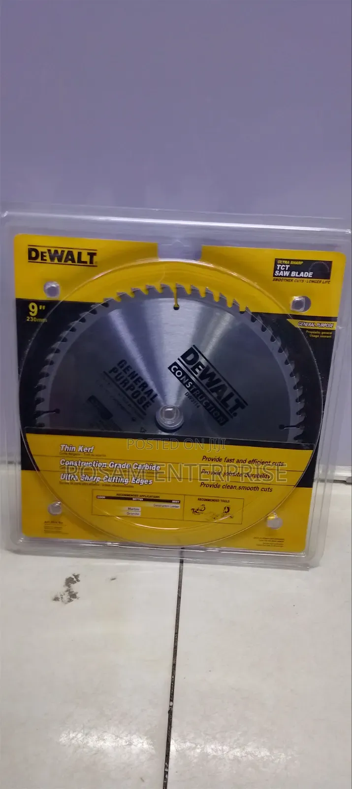 DeWalt Circular Saw Blade 9 Inch