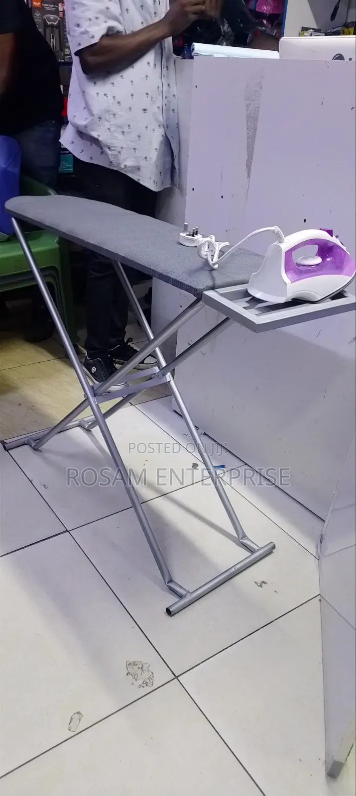 Foldable Metalic Ironing Board