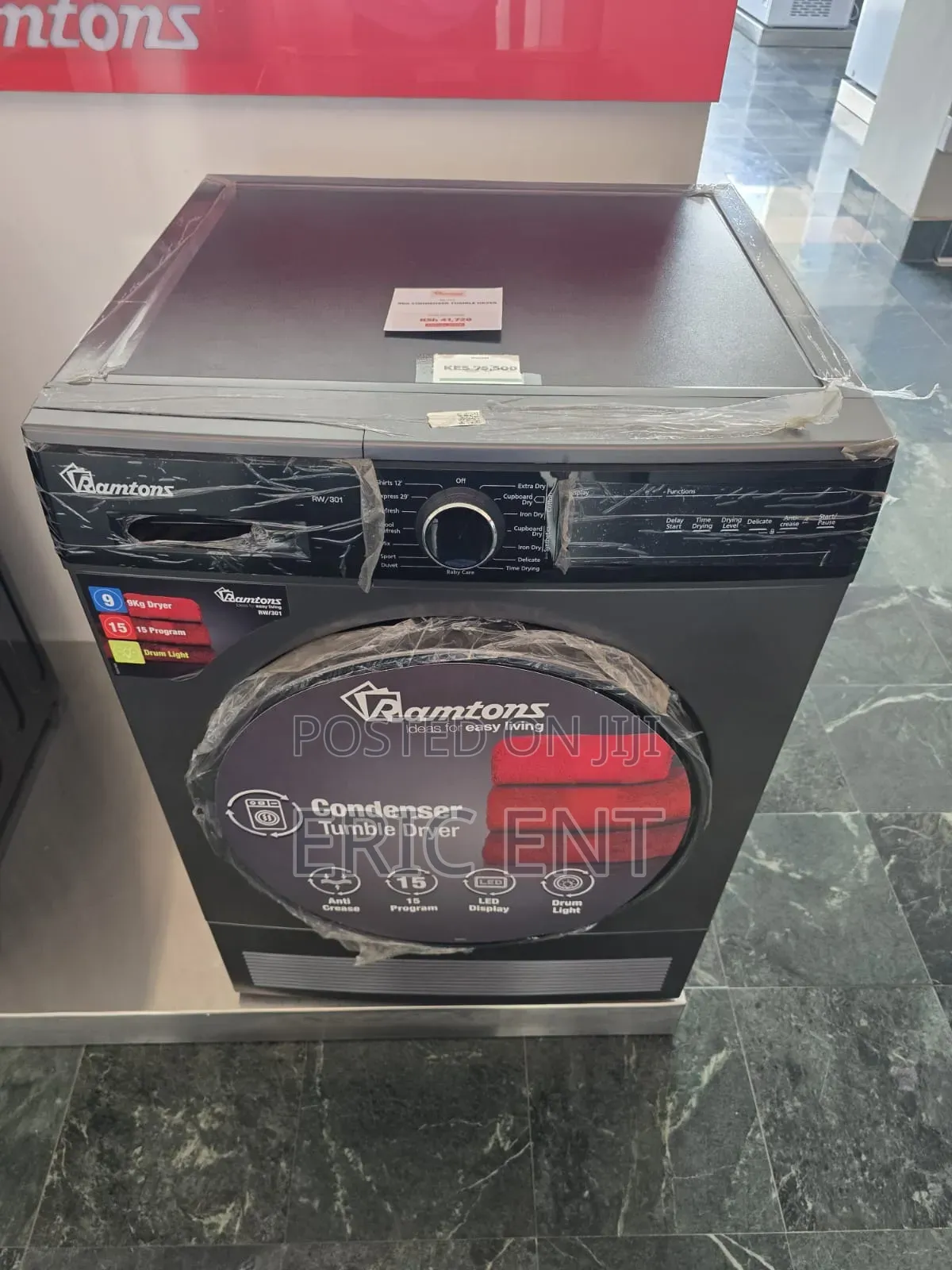 9kg Dryer, Condenser, No Wash Function - Rw/301