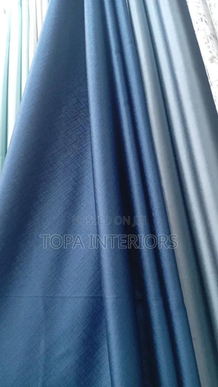 Navy Blue Blackout Curtains for Bedroom Privacy