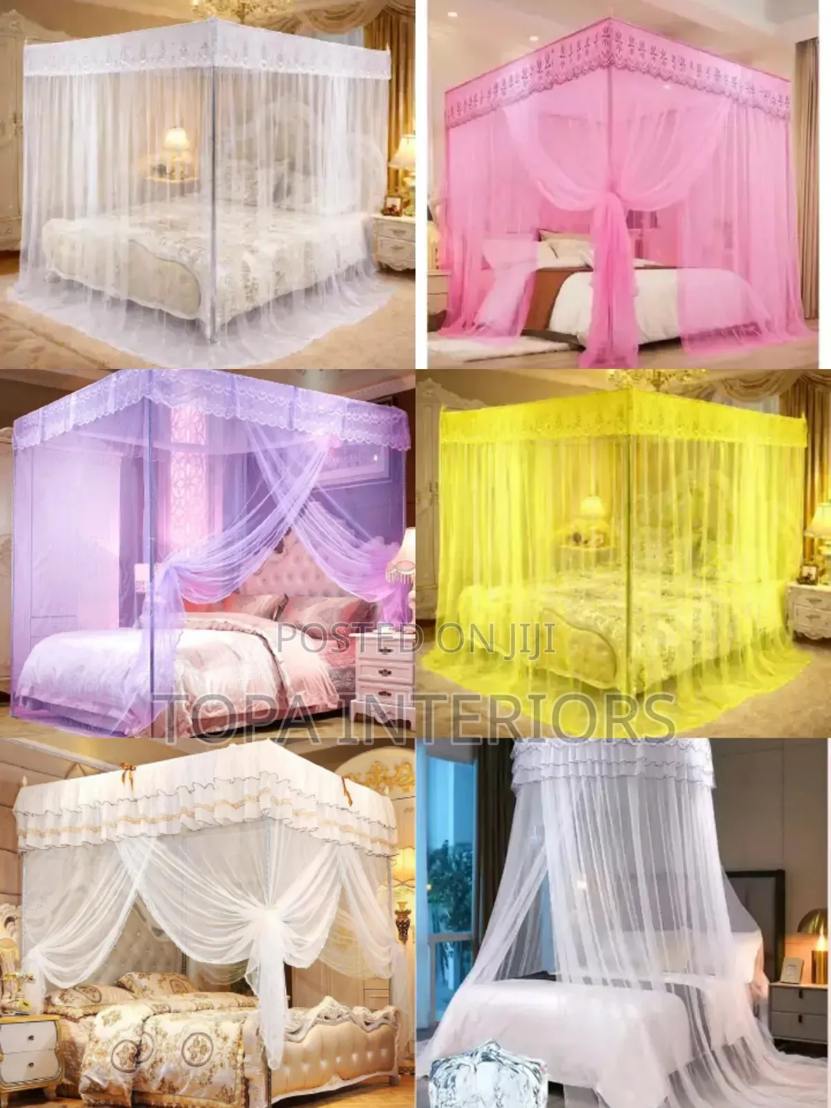 Foldable Easy to Install Bedroom Mesh Mosquito Net Curtains