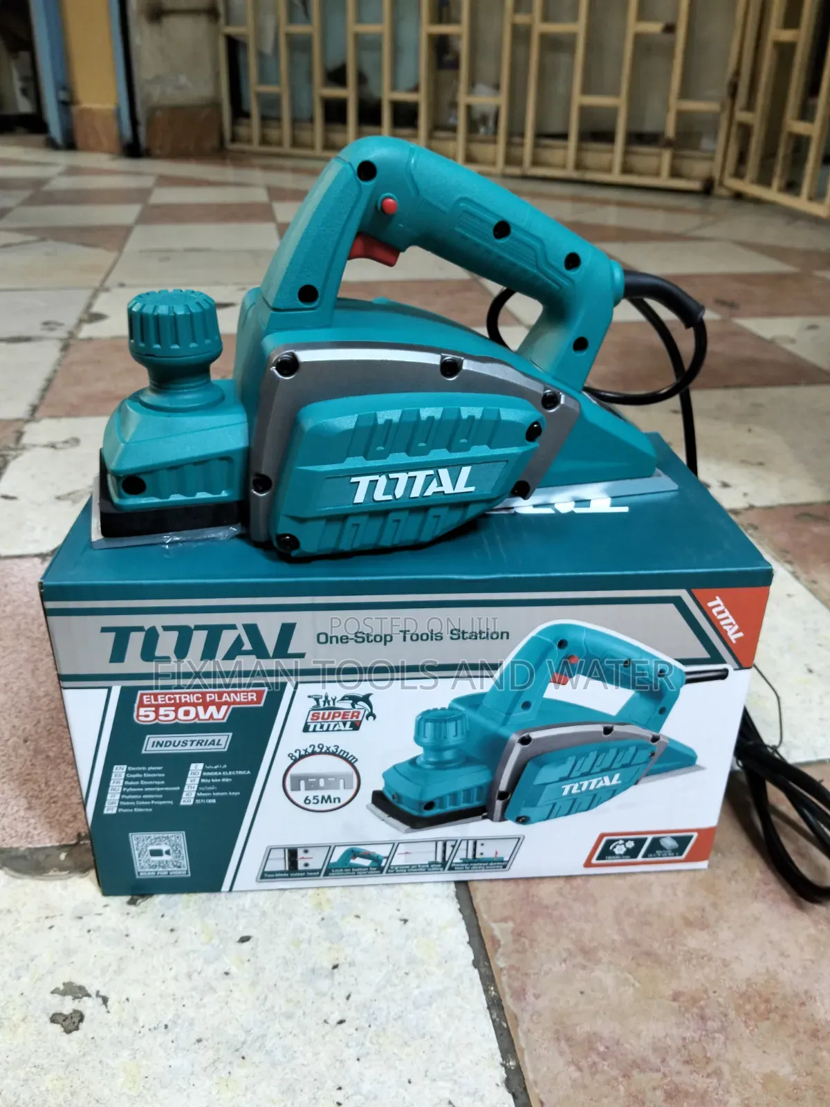 Total Electric Planer 550 Watts