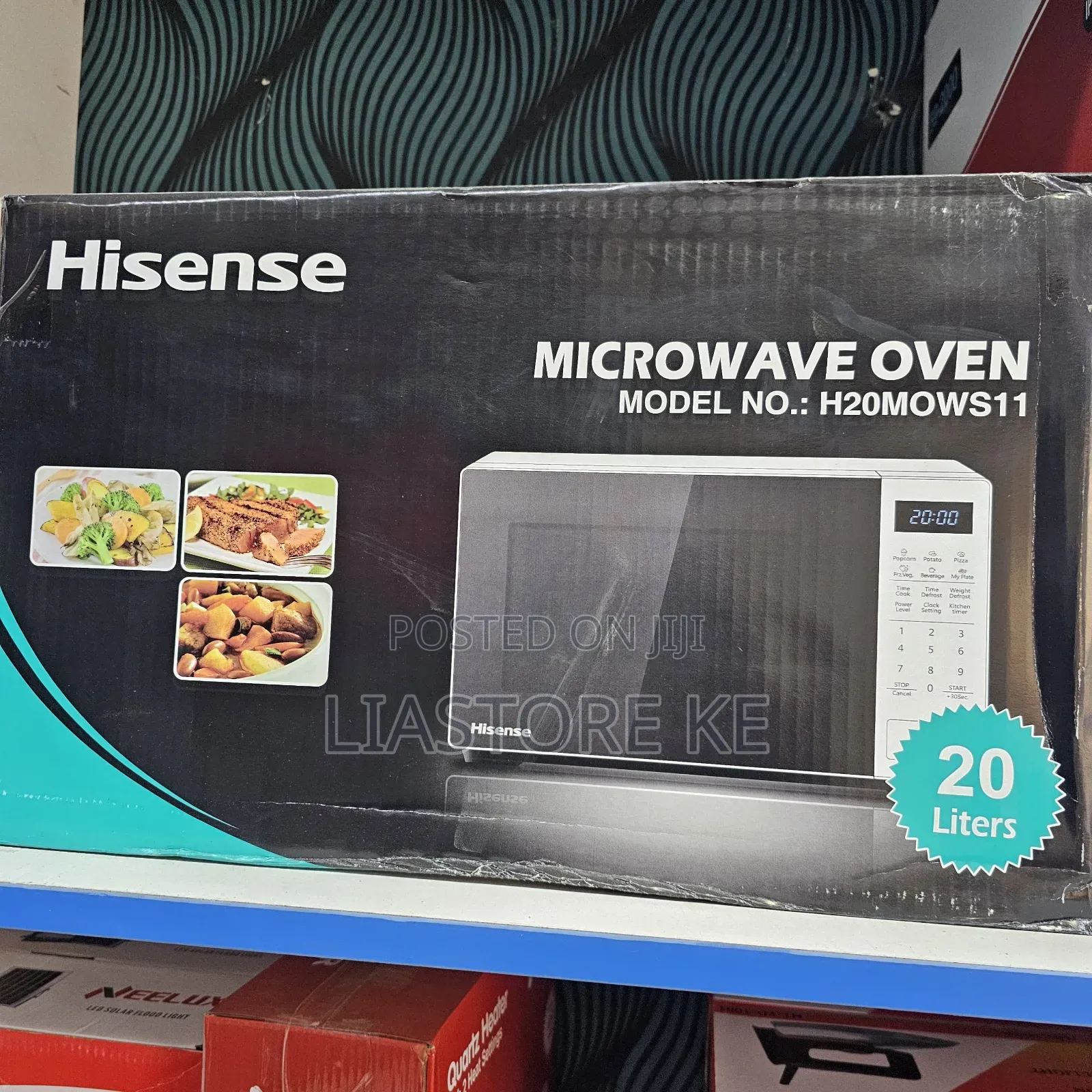 Hisense 20L Digital Microwave (White )