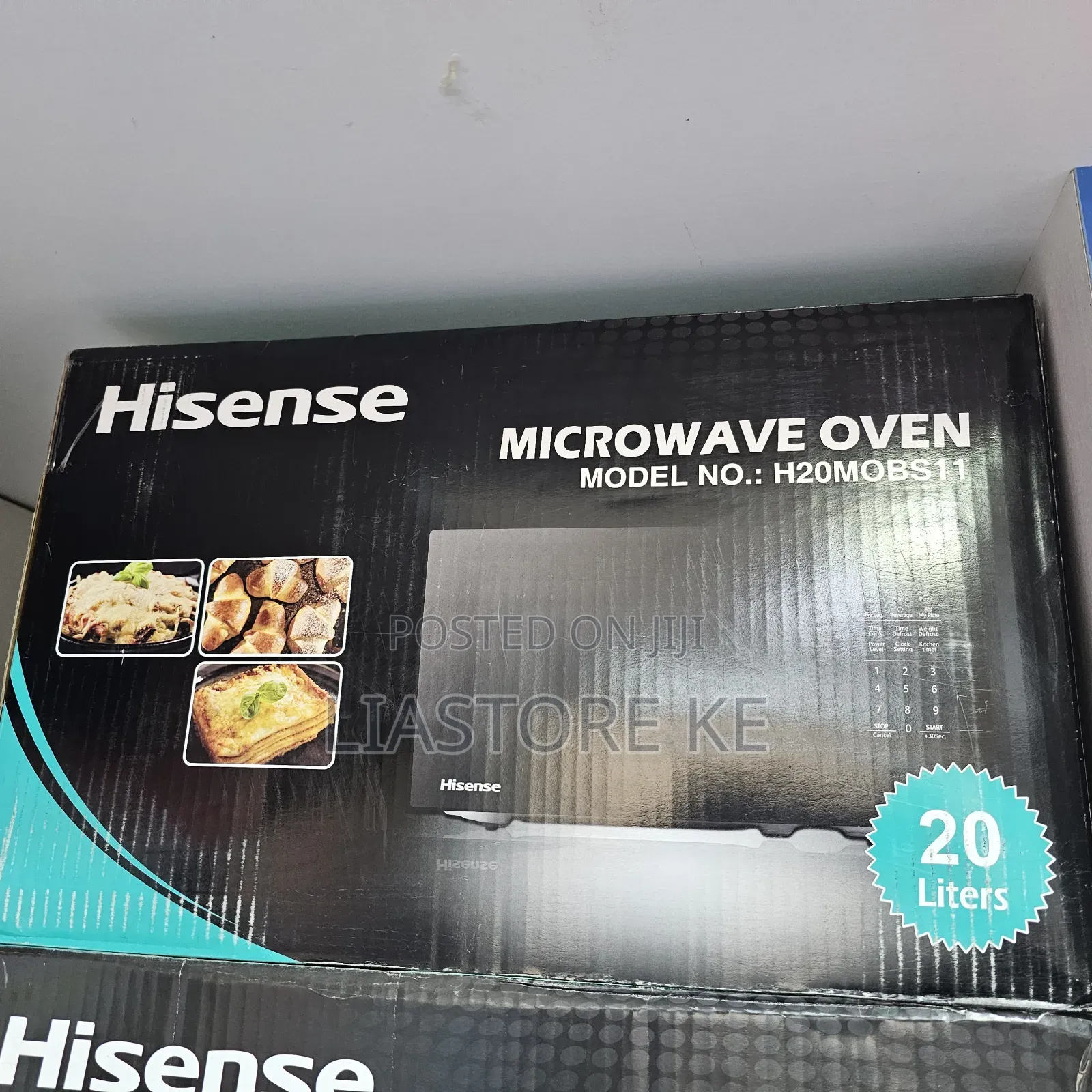 Hisense 20L Digital Microwave (Black)