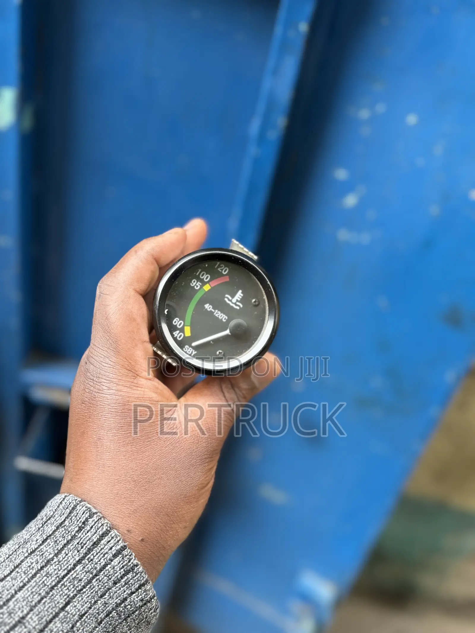 24V Water Temperature Gauge Universal Fit Shacman,Mercedes Benz,Daf