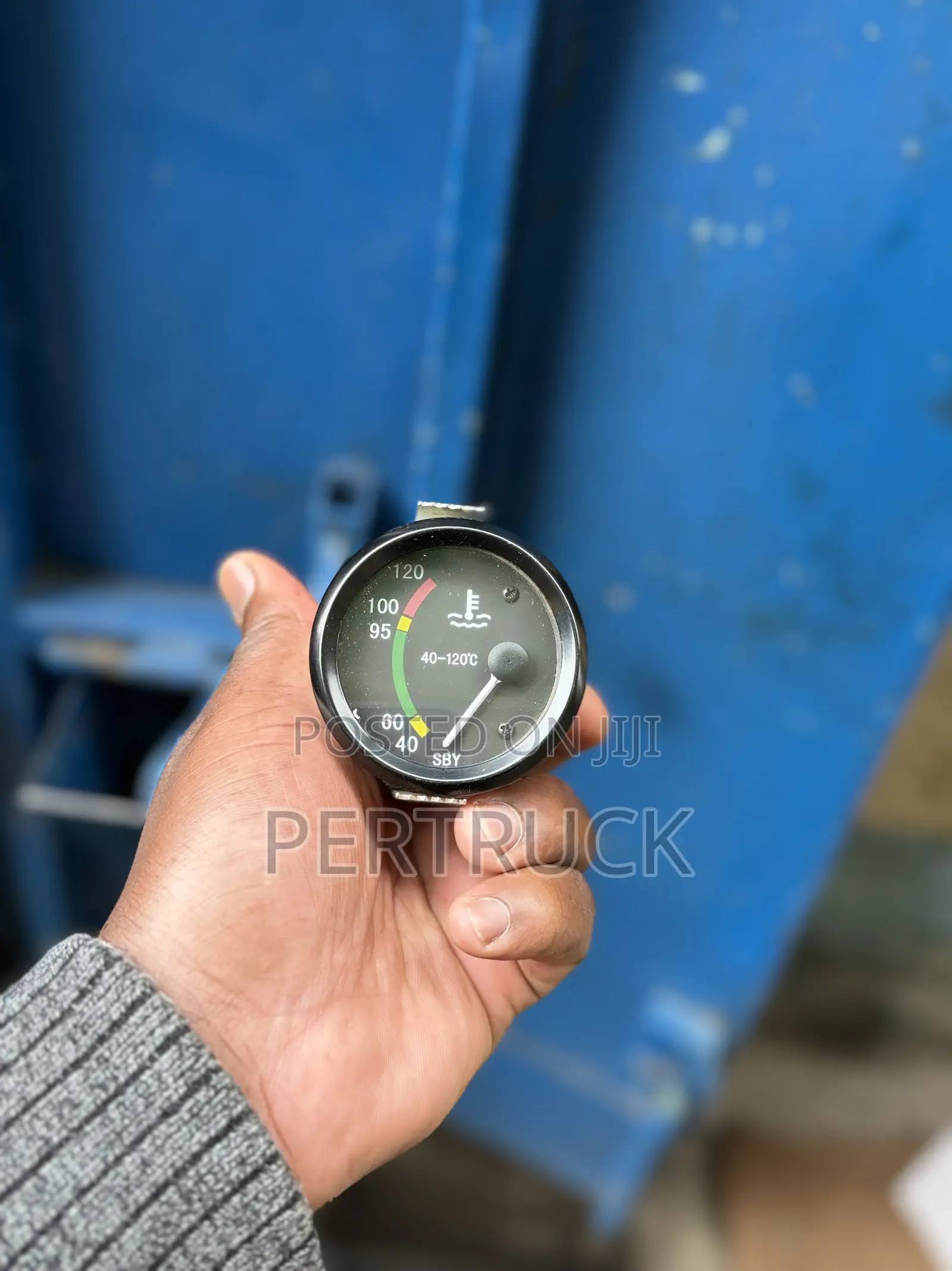 24V Water Temperature Gauge Universal Fit Shacman,Mercedes Benz,Daf