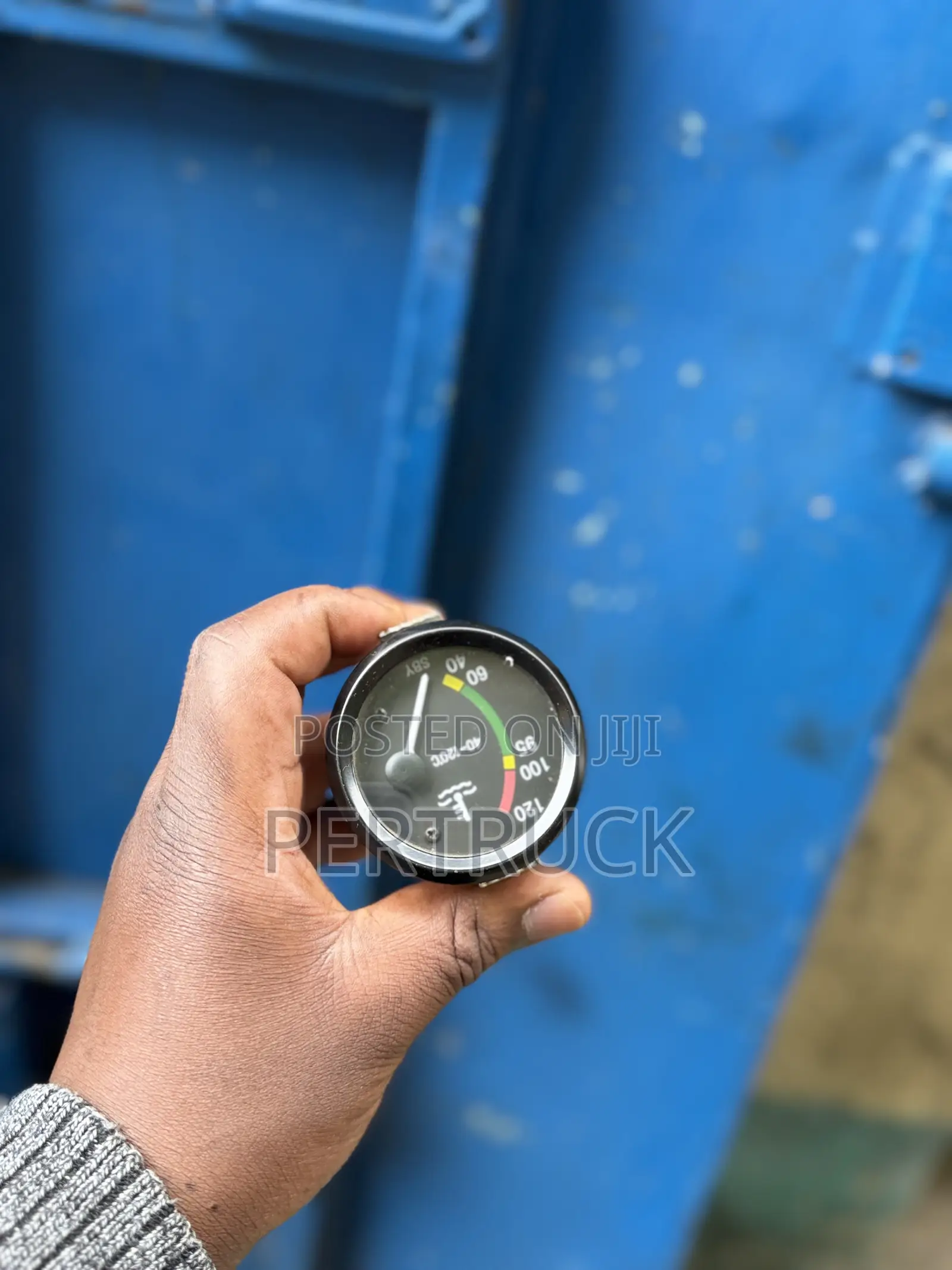 24V Water Temperature Gauge Universal Fit Shacman,Mercedes Benz,Daf