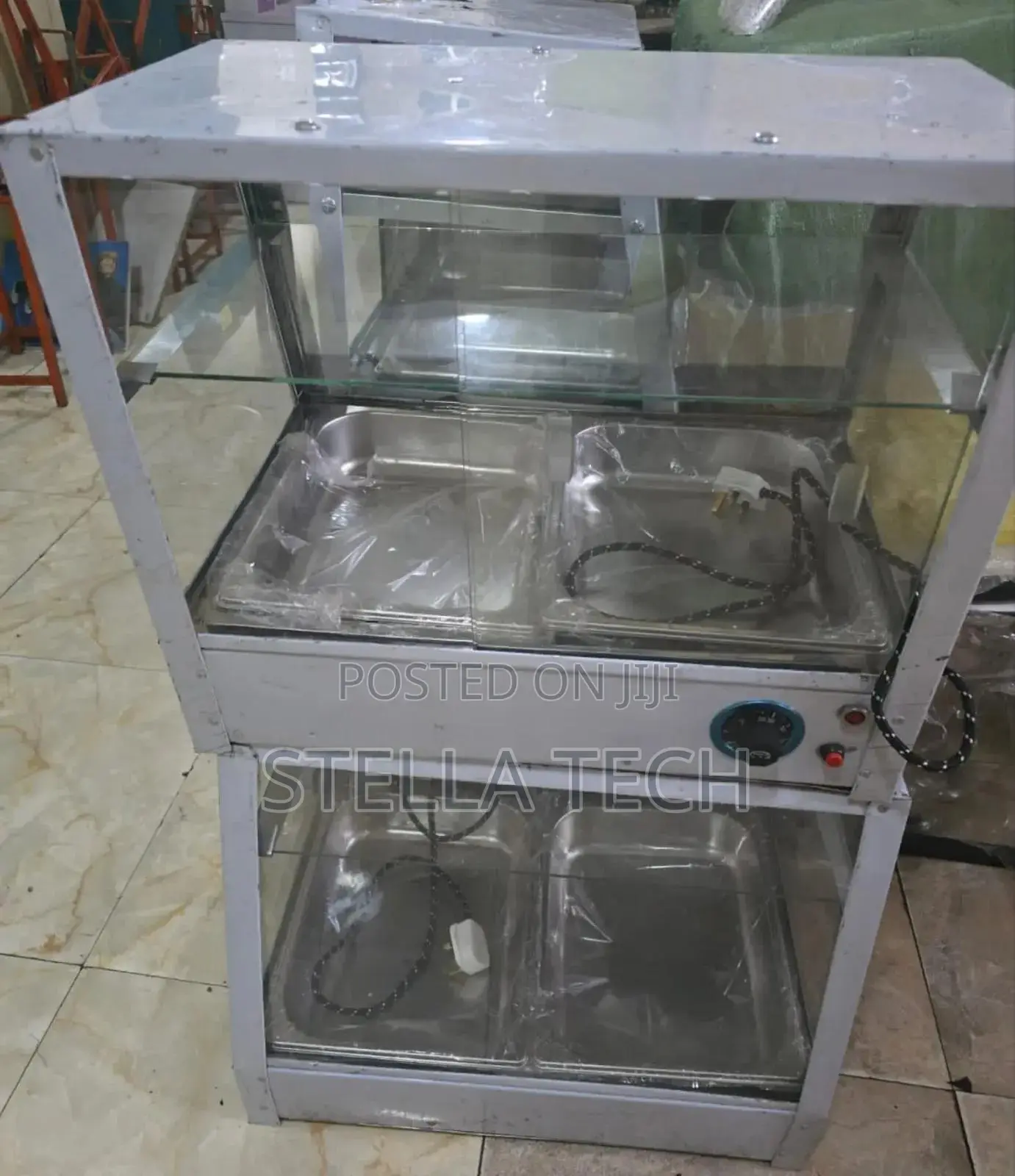 Double Insert Chips /Food Warmer