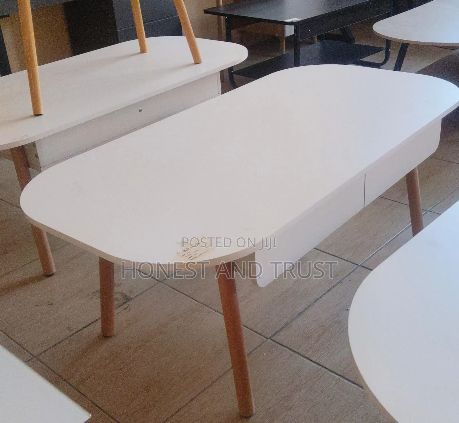 Imported Executive Coffee Table With Drawers
