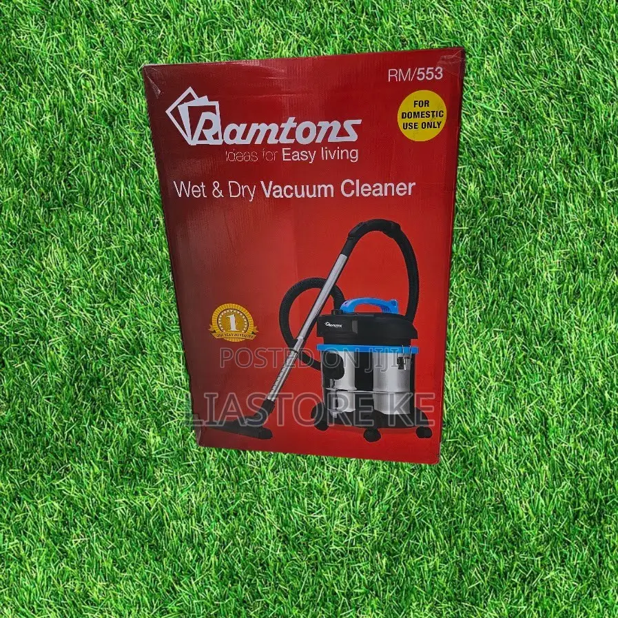 Ramtons 21L Wet Dry Vacuum Cleaner RM/553 Multi-Surface Cleaner