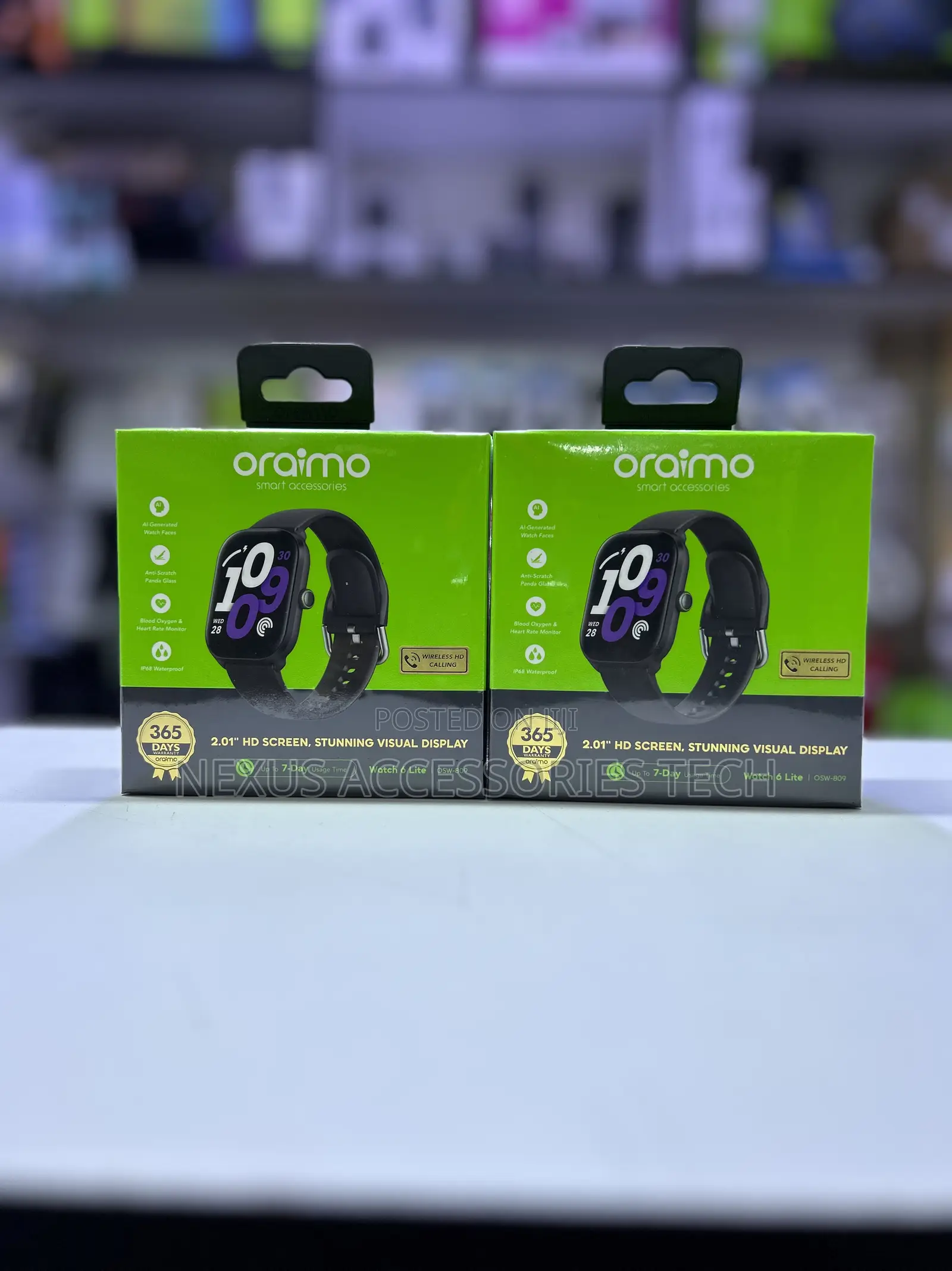Brand New Oraimo Watch 6 Lite Wireless Calling Smartwatch