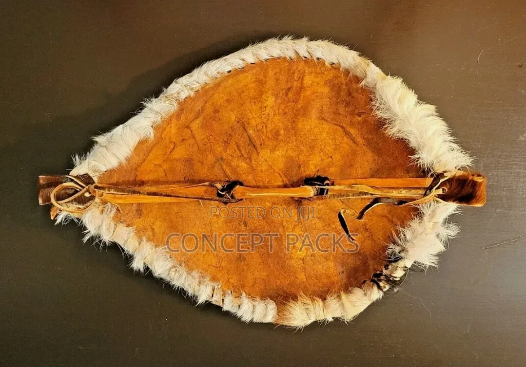 African Kenyan Maasai Warrior Shield Traditional Big Size.