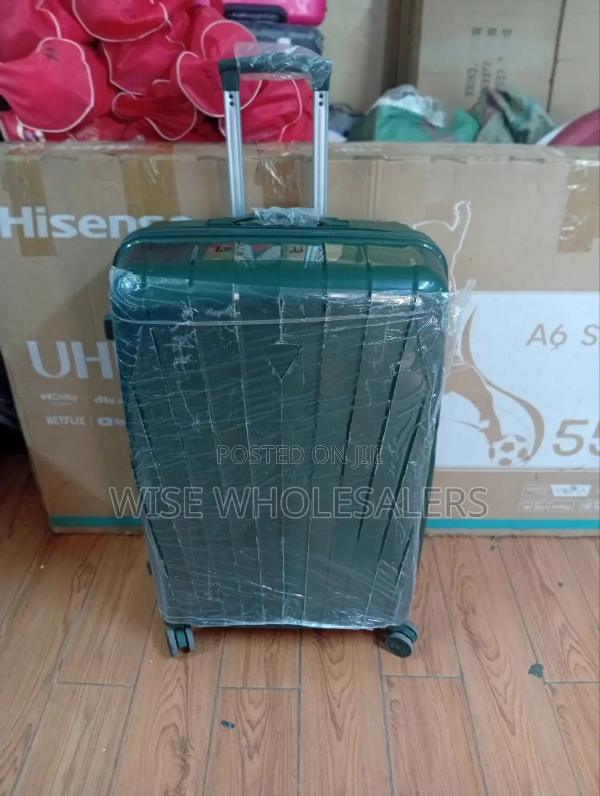 Large Unbreakble Laxurious Rubber Suitcase Travel Bag